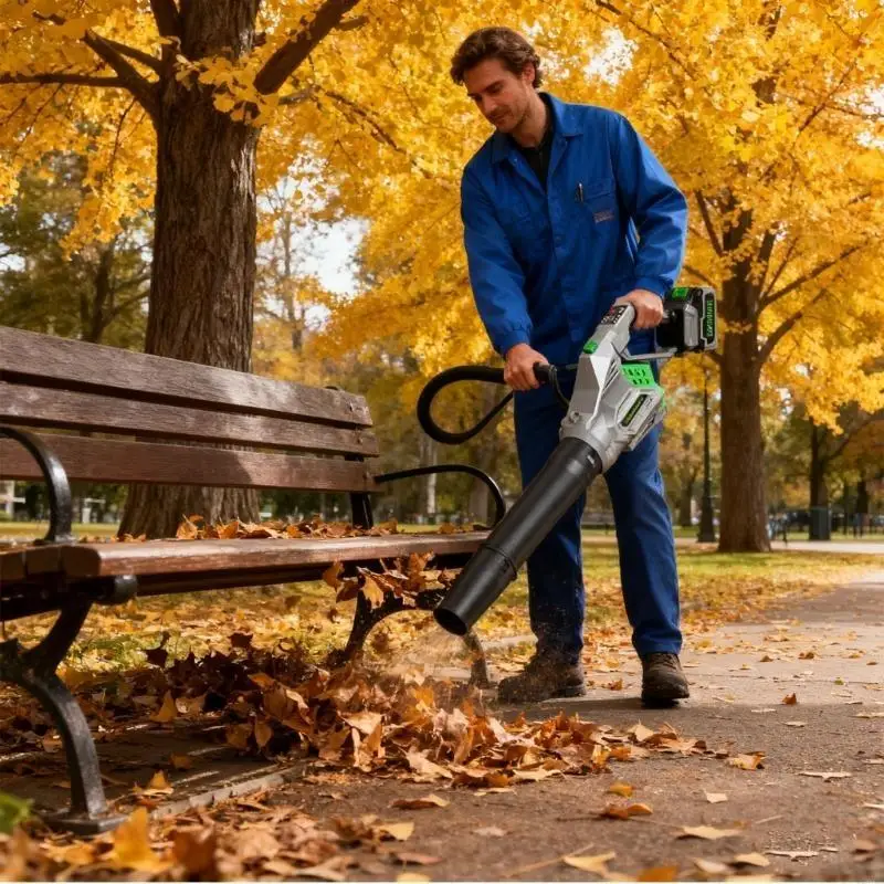 Многофункциональная воздуходувка с питанием от аккумулятора для двора, гаража, строительной площадки, тихая работа, очиститель и
Многофункциональная воздуходувка с питанием от аккумулятора для двора, гаража, строительной площадки, тихая работа, очиститель и