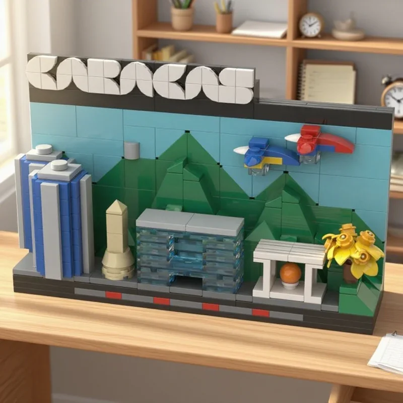 355pcs MOC Caracas PostCard Model Building Blocks Toys Architecture Assemble DIY Christmas Gifts Idea Brick Creative Education
355pcs MOC Caracas PostCard Model Building Blocks Toys Architecture Assemble DIY Christmas Gifts Idea Brick Creative Education