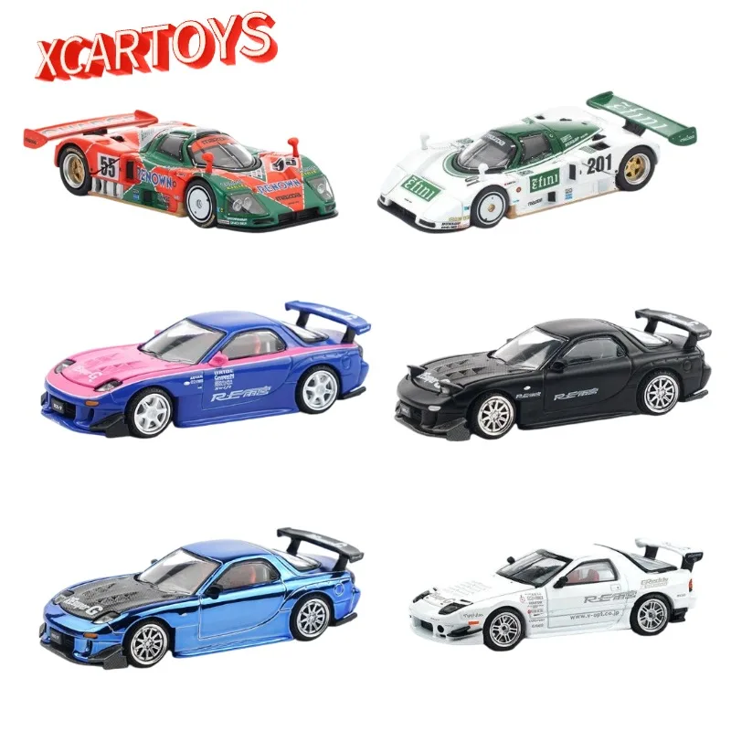 Модель автомобиля XCARTOYS POPRACE1/64 Mazda 787B из литого сплава, статическая, имитационная, коллекционная, для мальчиков, предмет декора.
Модель автомобиля XCARTOYS POPRACE1/64 Mazda 787B из литого сплава, статическая, имитационная, коллекционная, для мальчиков, предмет декора.