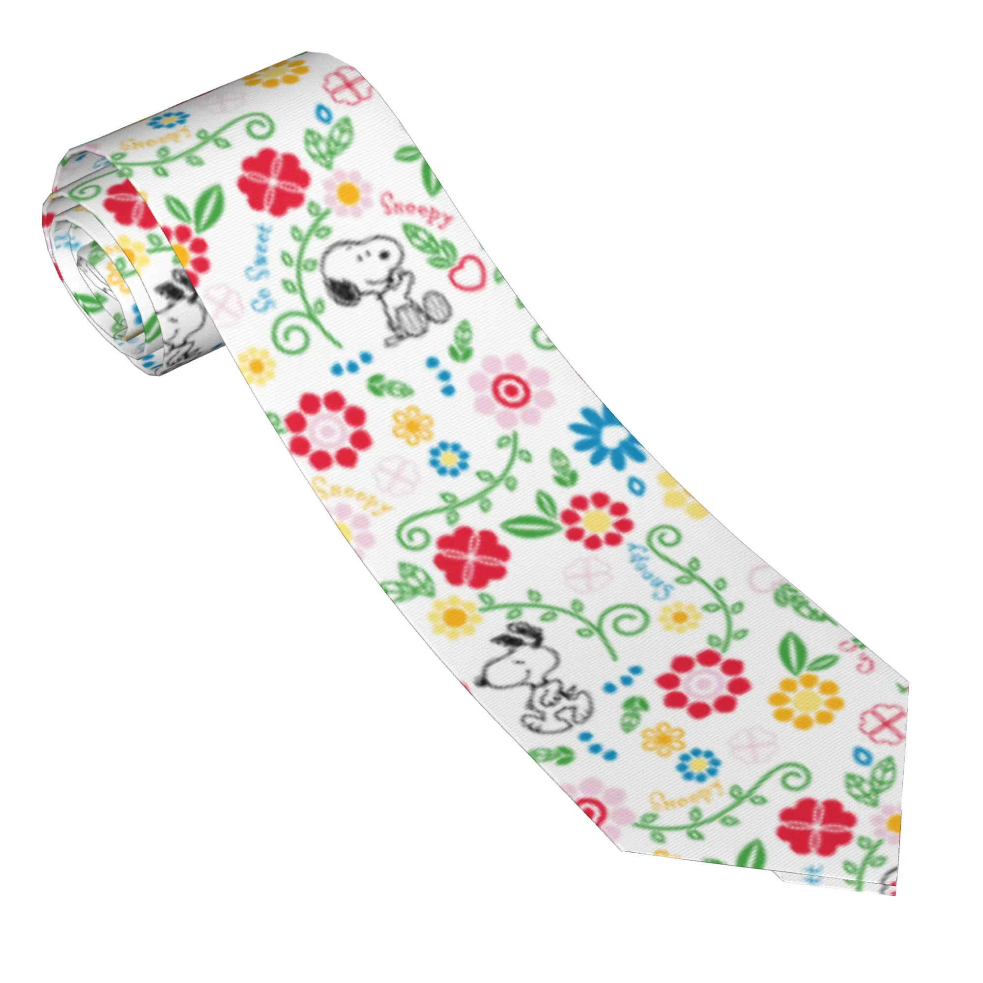 Snoopy So Sweet Flower Pattern Necktie Men Women 8 cm Narrow Neck Tie for Men Daily Wear Cravat Wedding Accessories Party
Snoopy So Sweet Flower Pattern Necktie Men Women 8 cm Narrow Neck Tie for Men Daily Wear Cravat Wedding Accessories Party