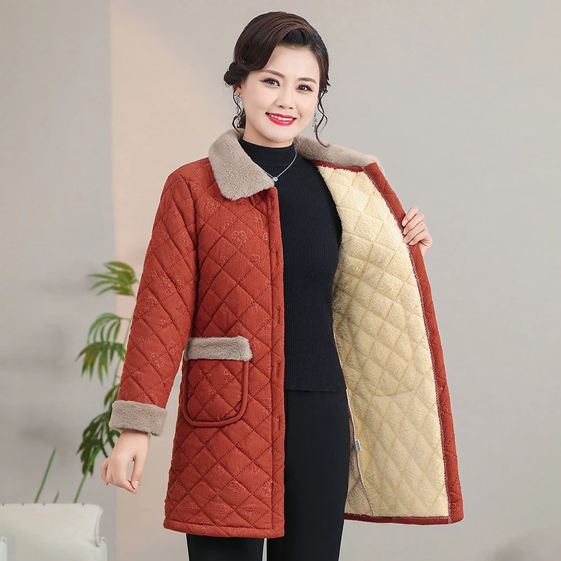 Зимняя плюшевая плюшевая плотная хлопковая куртка средней длины, женская верхняя одежда, теплая хлопковая куртка, женская
Зимняя плюшевая плюшевая плотная хлопковая куртка средней длины, женская верхняя одежда, теплая хлопковая куртка, женская