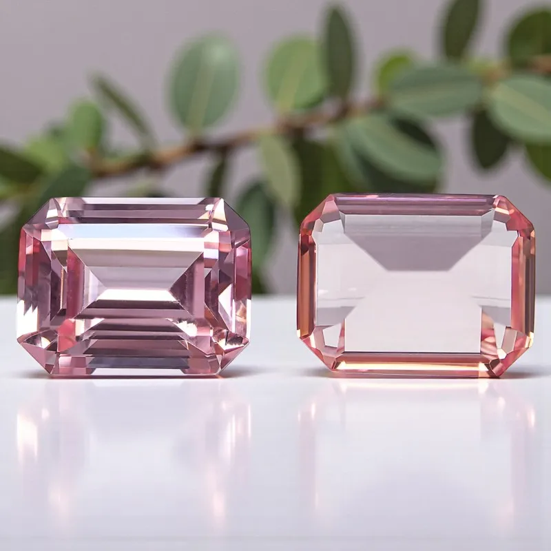 Emeralds Cut Lab Grown Sapphire Sunrise Pink Gemstone Bead DIY Charms Jewelry Rings Earring Making Selectable AGL Certificate
Emeralds Cut Lab Grown Sapphire Sunrise Pink Gemstone Bead DIY Charms Jewelry Rings Earring Making Selectable AGL Certificate