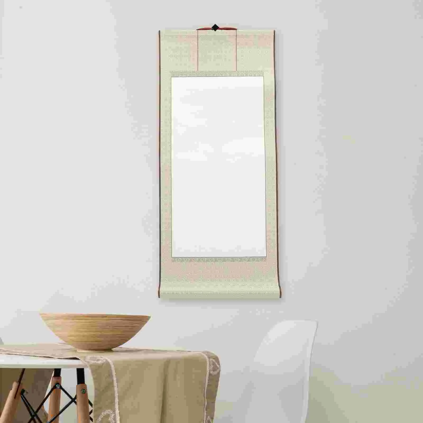 2Pcs Blank Scroll Calligraphy Painting Framed Mini Book Hanging Paper Rice Accessory 35x100cm WearResistant Retro HomeDecoration
2Pcs Blank Scroll Calligraphy Painting Framed Mini Book Hanging Paper Rice Accessory 35x100cm WearResistant Retro HomeDecoration