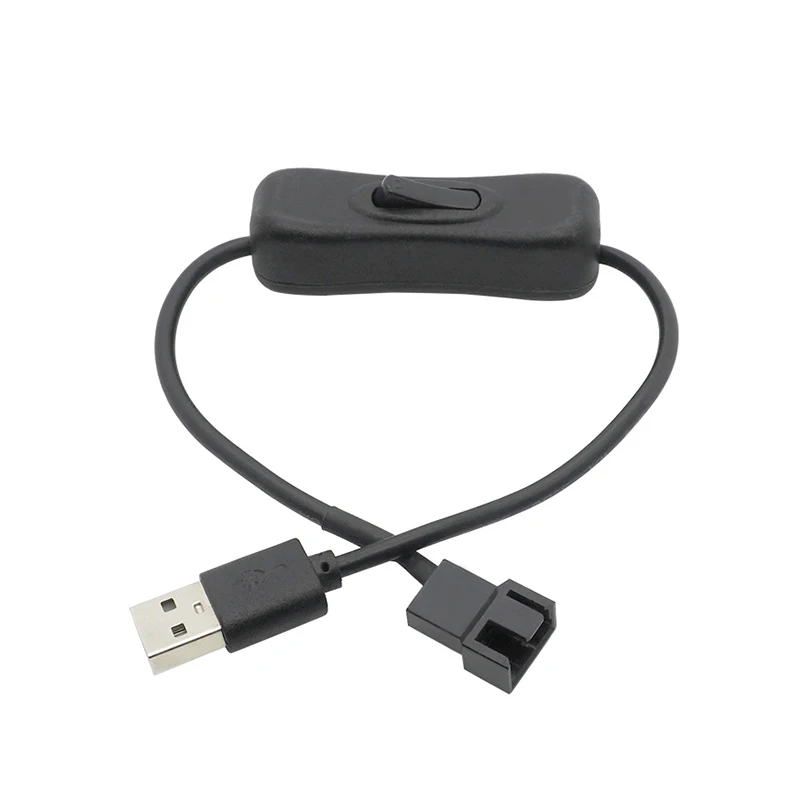 2PCS USB to 4Pin PWM 5V USB Sleeved PC Fan Power Adapter Connector Converter Cable with ON Off Switch
2PCS USB to 4Pin PWM 5V USB Sleeved PC Fan Power Adapter Connector Converter Cable with ON Off Switch