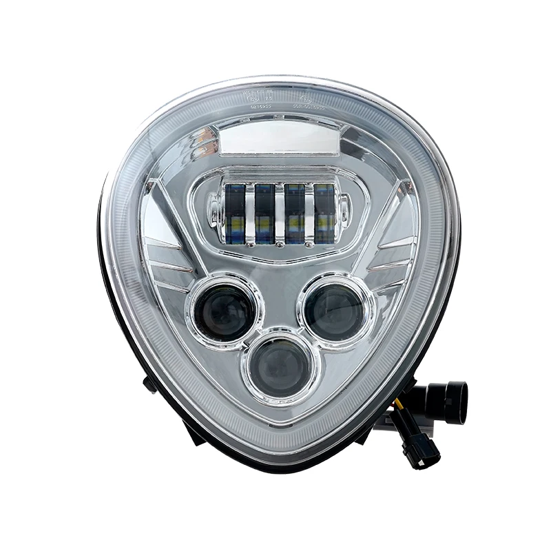 Yongjin Chrome Motorcycle LED Headlight for Yamaha XV1900 2006-2017 for Stratoliner/Midnight Star/Roadliner/Raider Headlight
Yongjin Chrome Motorcycle LED Headlight for Yamaha XV1900 2006-2017 for Stratoliner/Midnight Star/Roadliner/Raider Headlight