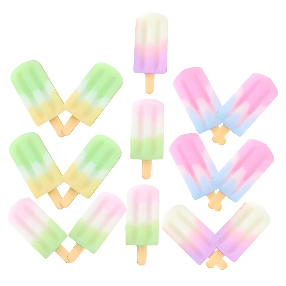 15pcs Simulation Ice Cream Miniature Crafts Colorful Realistic Prop Resin Charms DIY Phone Cover Accessories Montessori Toys
15pcs Simulation Ice Cream Miniature Crafts Colorful Realistic Prop Resin Charms DIY Phone Cover Accessories Montessori Toys