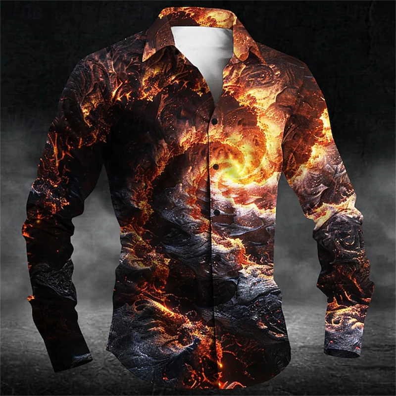 2025 Новая мужская рубашка с длинным рукавом в стиле ретро, мужская модная одежда для вечеринок, большие размеры, мужская уличная повседневная рубашка с длинным рукавом 
2025 Новая мужская рубашка с длинным рукавом в стиле ретро, мужская модная одежда для вечеринок, большие размеры, мужская уличная повседневная рубашка с длинным рукавом