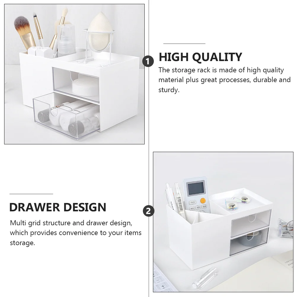 Plastic ABS Storage Rack Compact Multi Grid Drawer Durable Makeup Brush ganizer Desktop Container Cosmetics Stationery Holder
Plastic ABS Storage Rack Compact Multi Grid Drawer Durable Makeup Brush ganizer Desktop Container Cosmetics Stationery Holder
