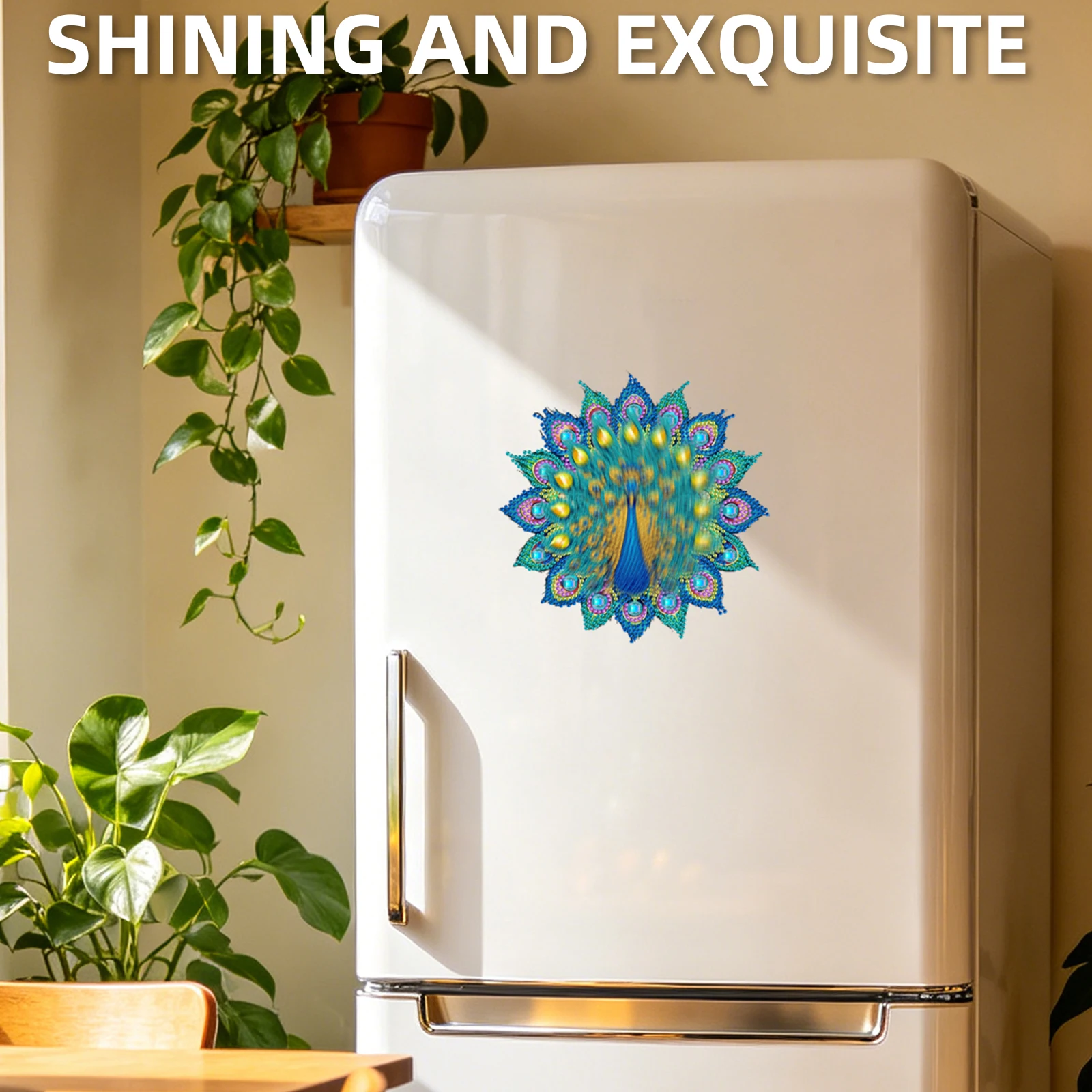 DIY Mandala Diamond Painting Refrigerator Magnet Double-Layer Rhinestone Refrigerators Stickers Magnetic Fridge Ornament
DIY Mandala Diamond Painting Refrigerator Magnet Double-Layer Rhinestone Refrigerators Stickers Magnetic Fridge Ornament