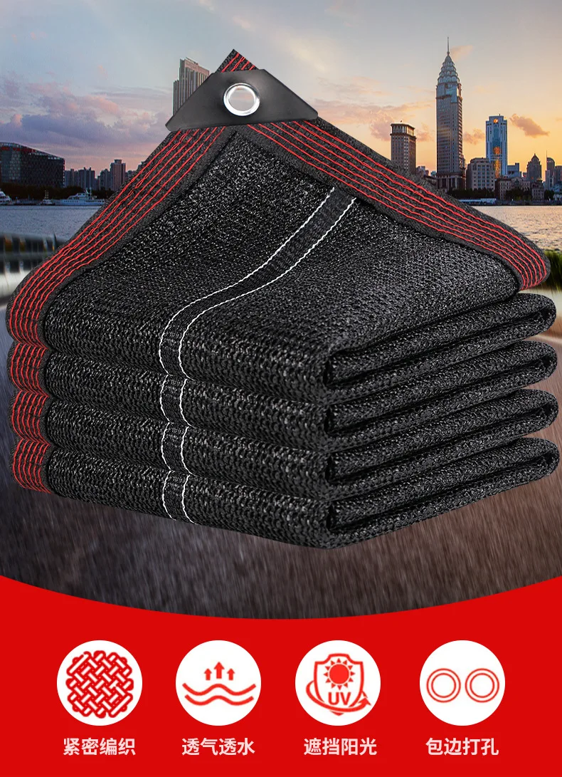 Black Breathable Sunshade Net - HDPE Greenhouse Shade Cloth for Patio, Plants, Pergola & Porch, UV Resistant Garden Cover
Black Breathable Sunshade Net - HDPE Greenhouse Shade Cloth for Patio, Plants, Pergola & Porch, UV Resistant Garden Cover