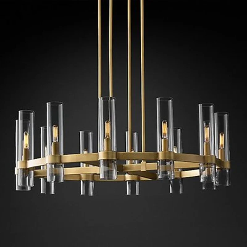 American retro minimalist living room Chandelier E14 LED Chandelier chrome plated hotel club glass creative lighting fixtures
American retro minimalist living room Chandelier E14 LED Chandelier chrome plated hotel club glass creative lighting fixtures