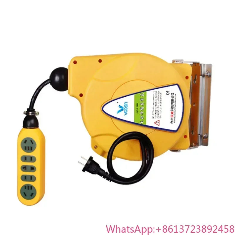 5M Automatic Retractable Power Cable Reel Wire Telescopic Cable Drum Electric Cable Reel Power Supply Hose Reel 3000W
5M Automatic Retractable Power Cable Reel Wire Telescopic Cable Drum Electric Cable Reel Power Supply Hose Reel 3000W