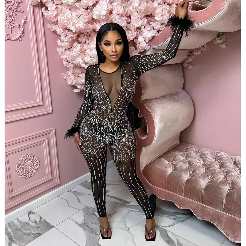 GUWU винтажный женский сетчатый комбинезон в стиле пэчворк с бриллиантами, уличный горячий сексуальный вечерний цельный костюм со стразами, комбинезон
GUWU винтажный женский сетчатый комбинезон в стиле пэчворк с бриллиантами, уличный горячий сексуальный вечерний цельный костюм со стразами, комбинезон