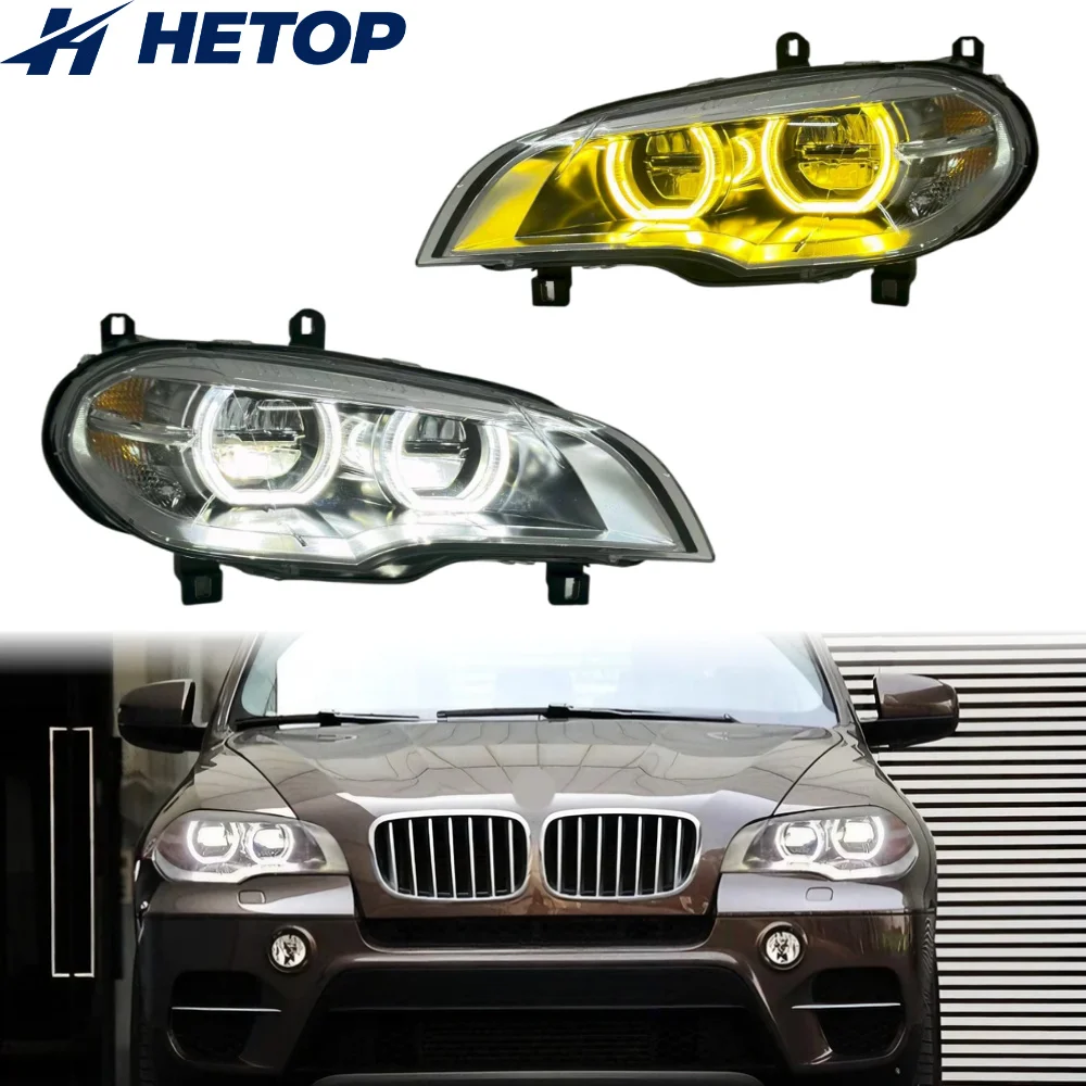 HETOP E70 2007-2013 Dual-Color Auto Part LED X5 Yellow White Plug and Play DRL Switch IKON Style for BMW Headlights
HETOP E70 2007-2013 Dual-Color Auto Part LED X5 Yellow White Plug and Play DRL Switch IKON Style for BMW Headlights