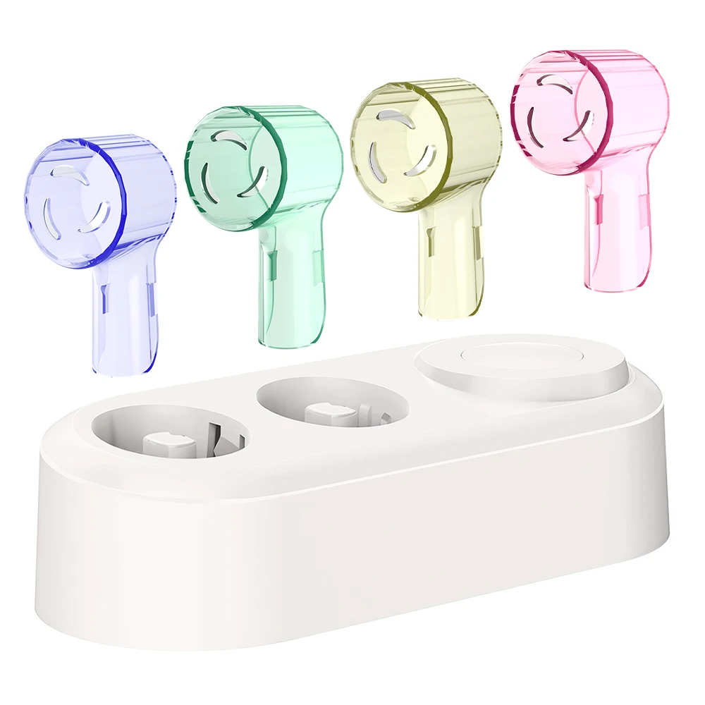 Replacement Magnetic Charger Base and 4 Pcs Brush Heads Dustproof Covers, Compatible with Oral B iO 7 8 9 10 Electric Toothbrush
Replacement Magnetic Charger Base and 4 Pcs Brush Heads Dustproof Covers, Compatible with Oral B iO 7 8 9 10 Electric Toothbrush