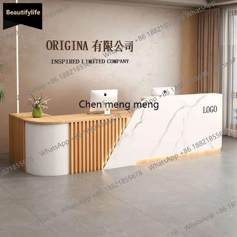 C85 Office Beauty Reception Desks Luxury Salon Modern Reception Desk Cashier Simple Escritorio De Recepcion Commercial Furniture
C85 Office Beauty Reception Desks Luxury Salon Modern Reception Desk Cashier Simple Escritorio De Recepcion Commercial Furniture