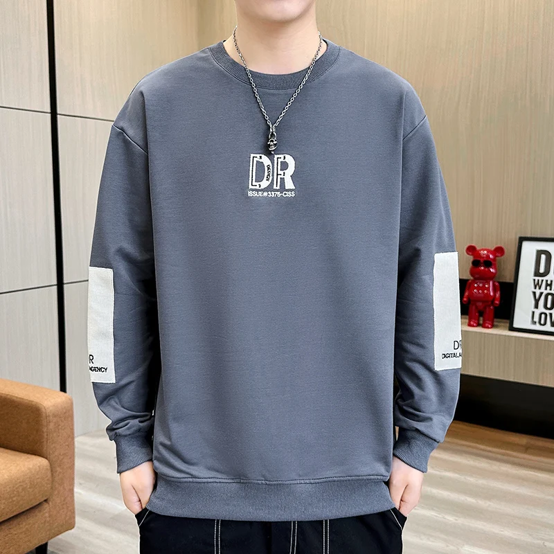 Men's Crew Neck Long Sleeve Sweatshirt Spring Autumn New Style Fashion Brand Youth Inner Shirt Base Layer Top Casual Wear
Men's Crew Neck Long Sleeve Sweatshirt Spring Autumn New Style Fashion Brand Youth Inner Shirt Base Layer Top Casual Wear