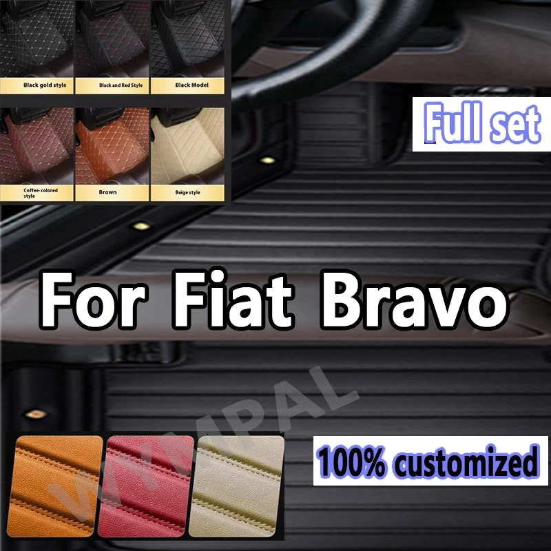 Luxury Custom Automotive Car Floor Mats For Fiat Bravo 2008 2009 2010 2011 2012 Auto Luxury Leather Men Women Car Mats Full Cove
Luxury Custom Automotive Car Floor Mats For Fiat Bravo 2008 2009 2010 2011 2012 Auto Luxury Leather Men Women Car Mats Full Cove