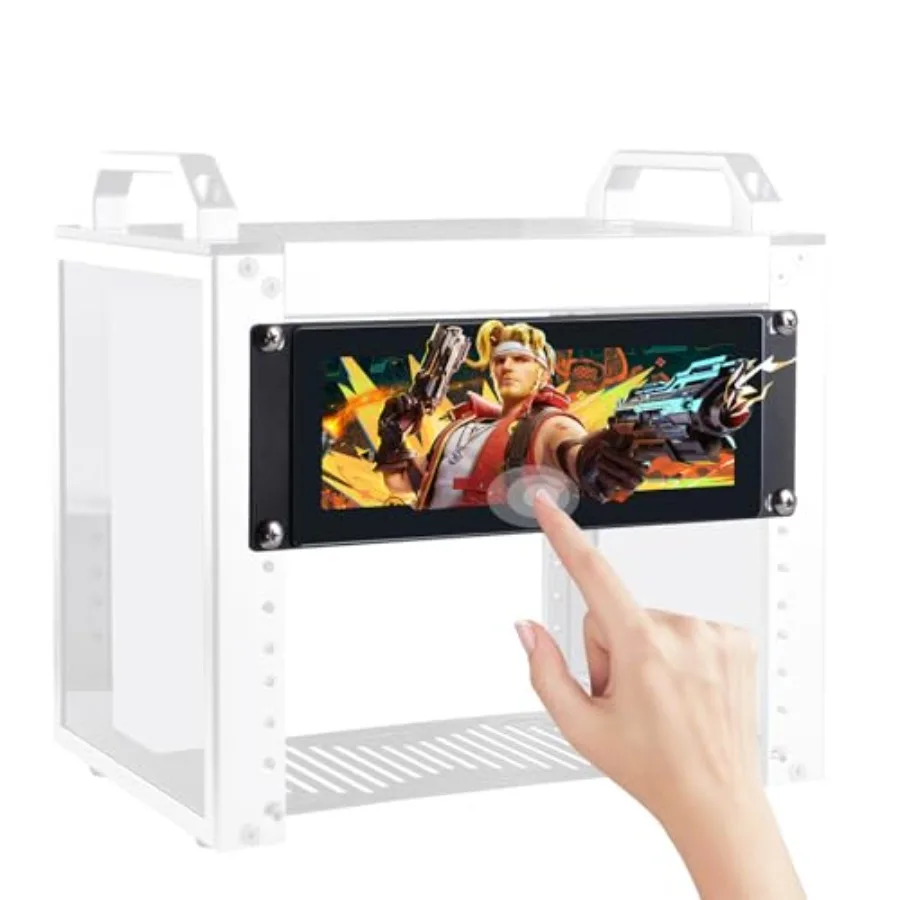 7.84 inch 1280x400 LCD Touch Screen 2U Rack Mount Monitor for DeskPi RackMate T0/T1/T2/T0 Plus/T1 Plus/TL1 Server Cabinet and 1
7.84 inch 1280x400 LCD Touch Screen 2U Rack Mount Monitor for DeskPi RackMate T0/T1/T2/T0 Plus/T1 Plus/TL1 Server Cabinet and 1