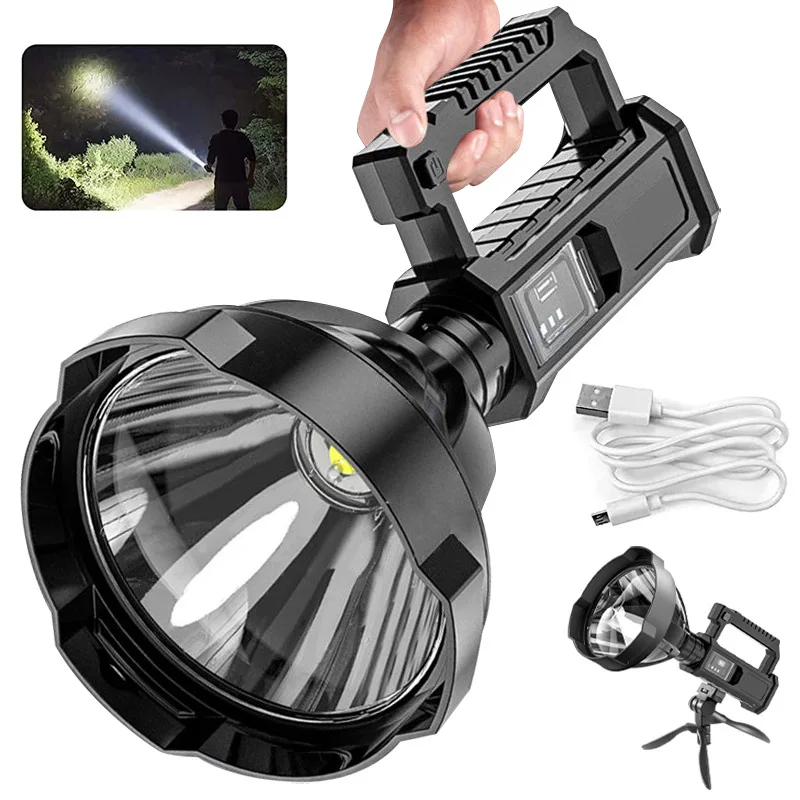 Ultra-long Lighting Distance USB Rechargeable High Power Led Flashlights Lamp Searchlight XHP70 Powerful Lantern Torches
Ultra-long Lighting Distance USB Rechargeable High Power Led Flashlights Lamp Searchlight XHP70 Powerful Lantern Torches
