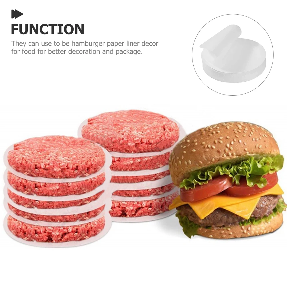 200 Sheets Food Grade Baking Paper Hamburger Liner Non-Stick Grill Pan Paper Household Bread Supplies Heat Resistant Disposable
200 Sheets Food Grade Baking Paper Hamburger Liner Non-Stick Grill Pan Paper Household Bread Supplies Heat Resistant Disposable