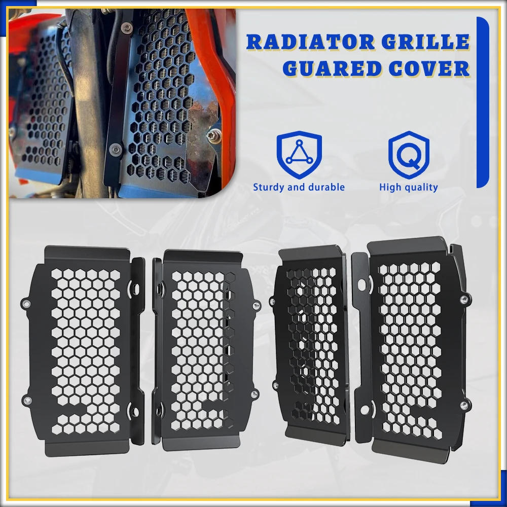 For EXC SX XC SX-F XCW EXC-F XC-F TPI 2T/4T 125 150 250 300 Radiator Grille Guards Cover Protection Accessories 2021-2022 2024
For EXC SX XC SX-F XCW EXC-F XC-F TPI 2T/4T 125 150 250 300 Radiator Grille Guards Cover Protection Accessories 2021-2022 2024