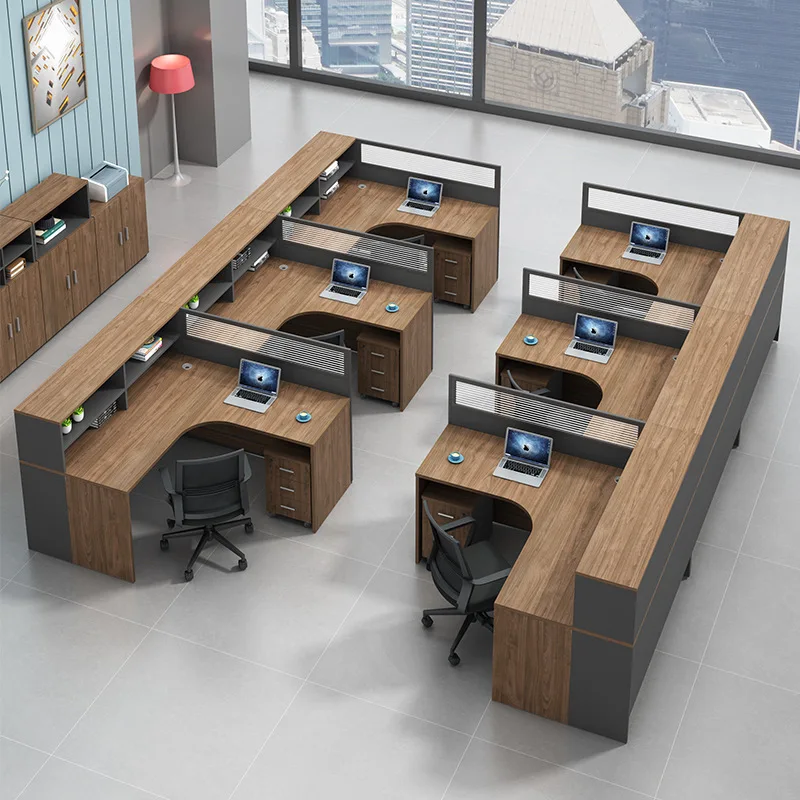 High Quality Simple Modern Computer Desk For Multi-Employee Financial Staff For Company Workspace
High Quality Simple Modern Computer Desk For Multi-Employee Financial Staff For Company Workspace