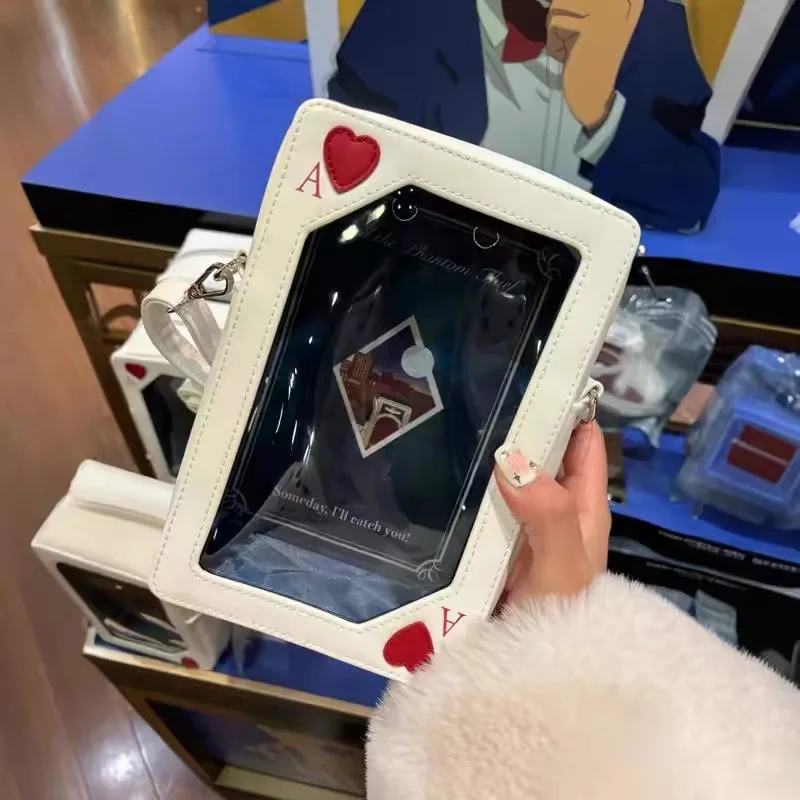 New College Students Soild White Heart A Anime Crossbody Bag Anime Y2K Transparent Window Pain Bag Adult Square Shoulder Bag
New College Students Soild White Heart A Anime Crossbody Bag Anime Y2K Transparent Window Pain Bag Adult Square Shoulder Bag
