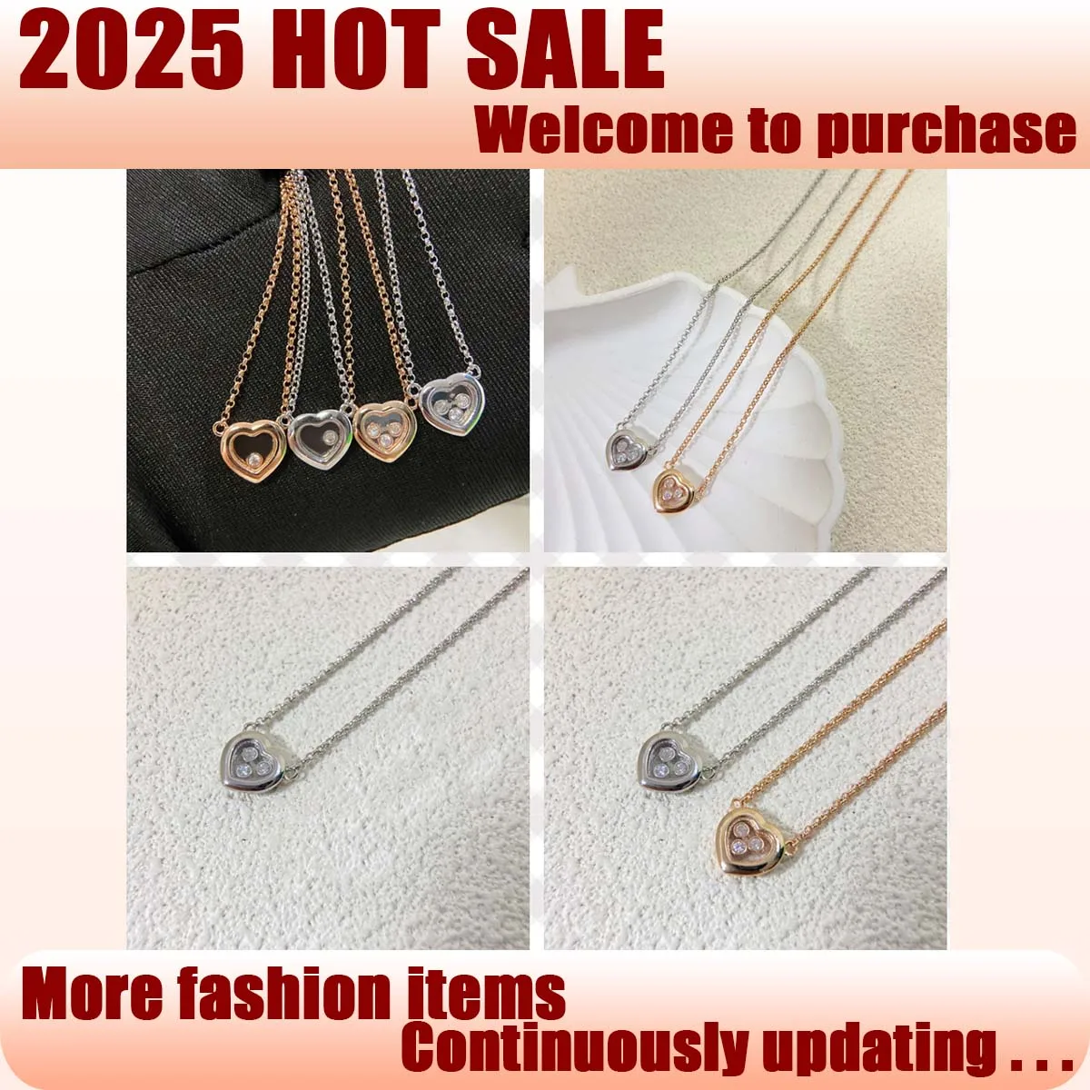 S925 Silver Fashion 2025 New Product Platinum Rose Gold Female Charm Popular Love Pendant Free Shipping
S925 Silver Fashion 2025 New Product Platinum Rose Gold Female Charm Popular Love Pendant Free Shipping