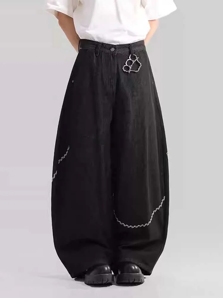 Bla Embroidered Loose Wide Leg Men's Jeans Early Autumn American Sle Vintage Design Casual Straight Cut Resistant Deforma...
Bla Embroidered Loose Wide Leg Men's Jeans Early Autumn American Sle Vintage Design Casual Straight Cut Resistant Deforma...