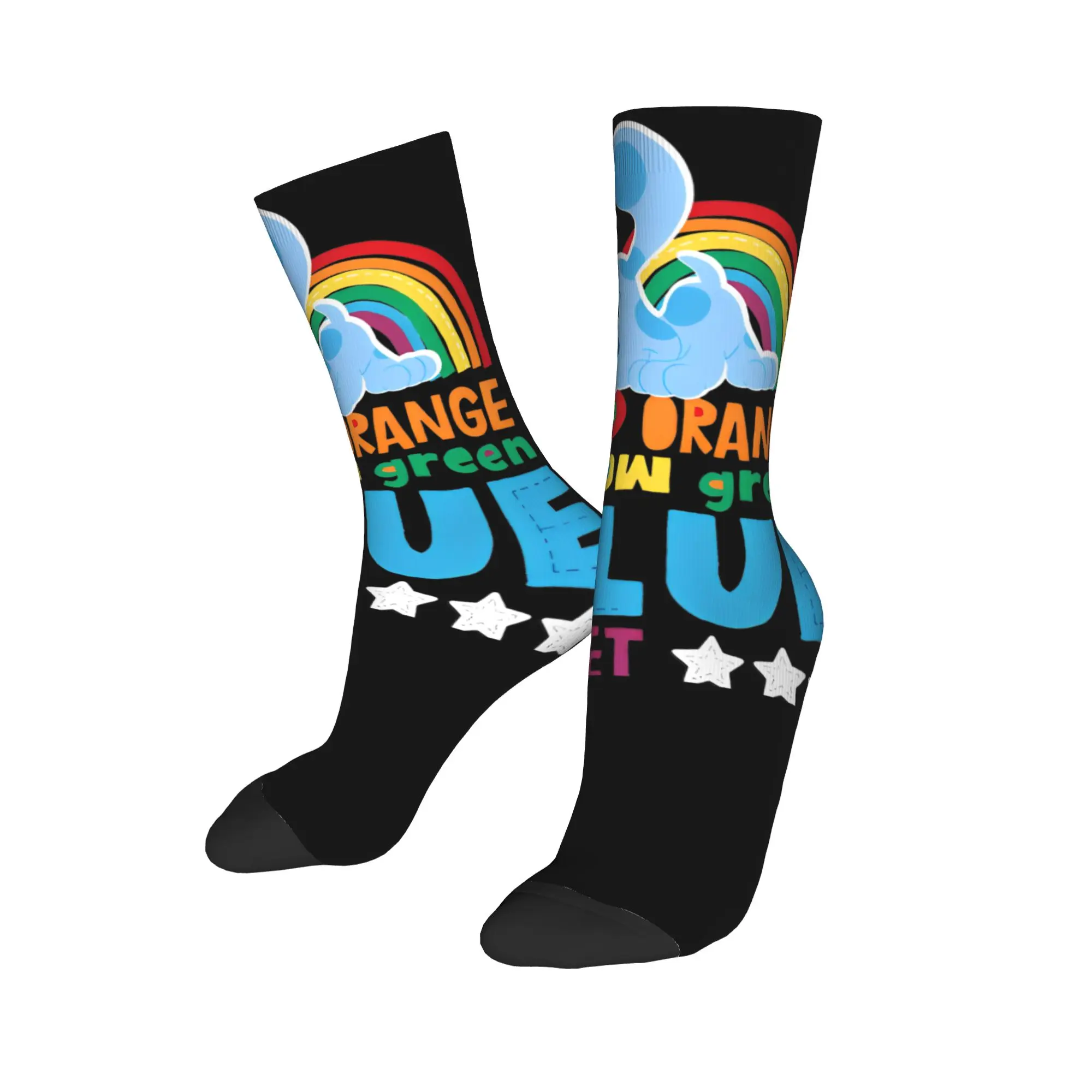 Забавные мужские носки, повседневные носки Blues Clues & You Rainbow Pride, полиэстеровые женские носки для скейтборда, весна-лето, осень-зима,
Забавные мужские носки, повседневные носки Blues Clues & You Rainbow Pride, полиэстеровые женские носки для скейтборда, весна-лето, осень-зима,