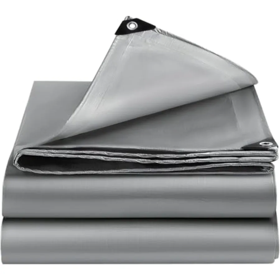 4 * 6Feet Tarps Heavy Duty Waterproof, 12 Mil Heavy Duty Tarps with Grommets and Reinforced Edges, UV Tear Fade Resistant, Smal
4 * 6Feet Tarps Heavy Duty Waterproof, 12 Mil Heavy Duty Tarps with Grommets and Reinforced Edges, UV Tear Fade Resistant, Smal