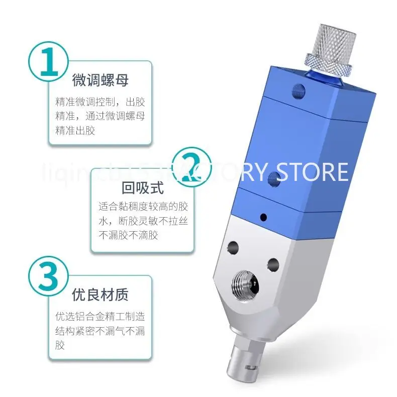 Beli Solid Dispensing Valve Suction Type 31D All Series Medium and High Viscosity Valve 3131 Pneumatic Precision
Beli Solid Dispensing Valve Suction Type 31D All Series Medium and High Viscosity Valve 3131 Pneumatic Precision
