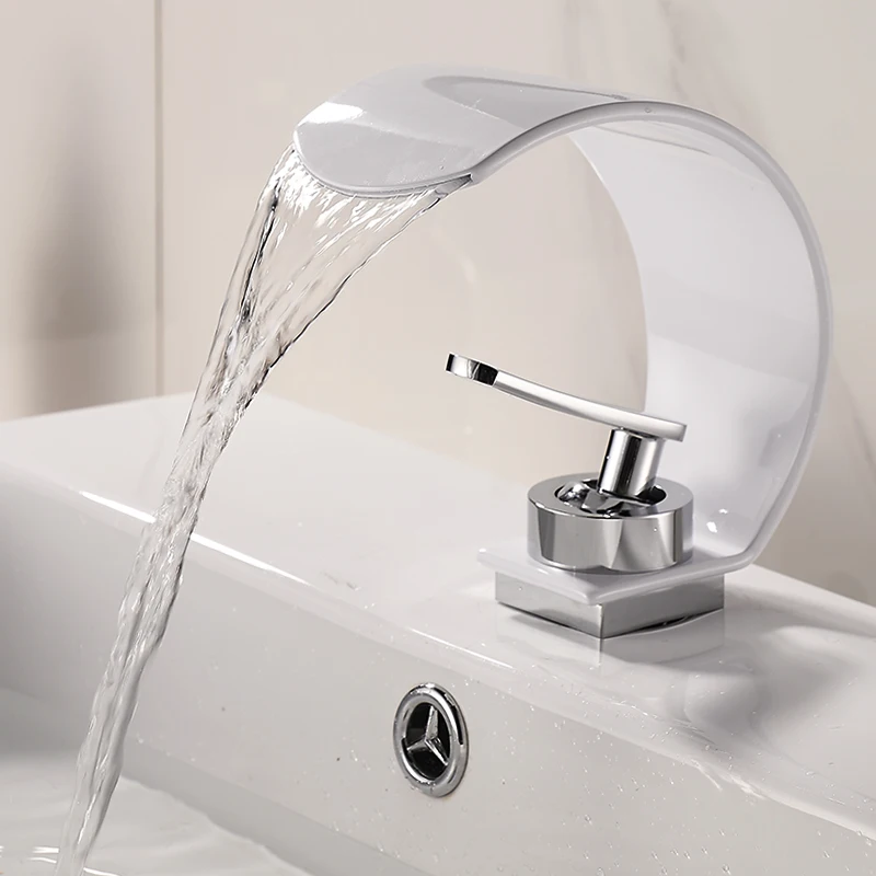 C-type waterfall faucet washbasin hot and cold creative personalized bathroom sink wash toilet faucet household
C-type waterfall faucet washbasin hot and cold creative personalized bathroom sink wash toilet faucet household