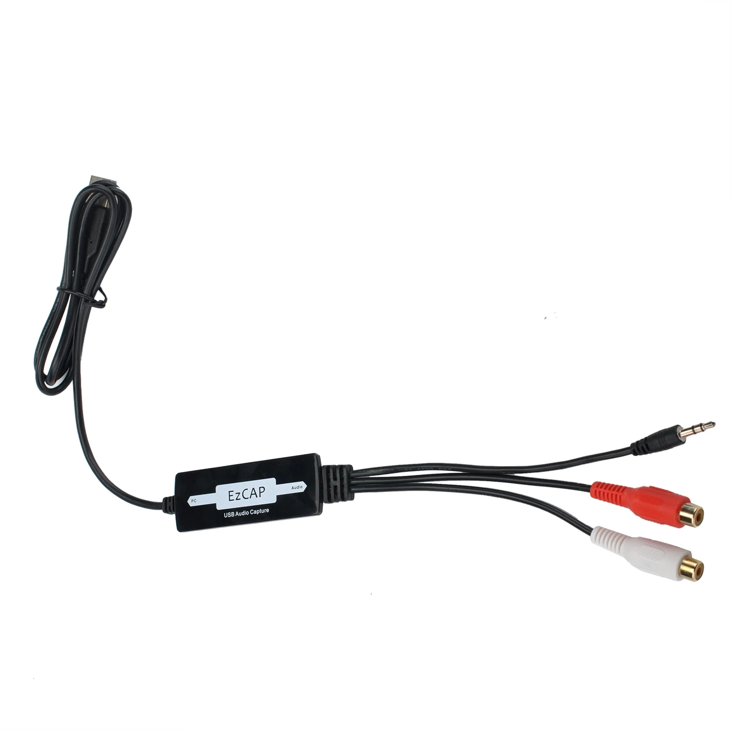 EZCAP216 USB Audio Capture plate Card device Cassette To CD/MP3 Converter MP3 WMA WAVE Recorder Audio to Digital RCA R/L 3.5mm
EZCAP216 USB Audio Capture plate Card device Cassette To CD/MP3 Converter MP3 WMA WAVE Recorder Audio to Digital RCA R/L 3.5mm