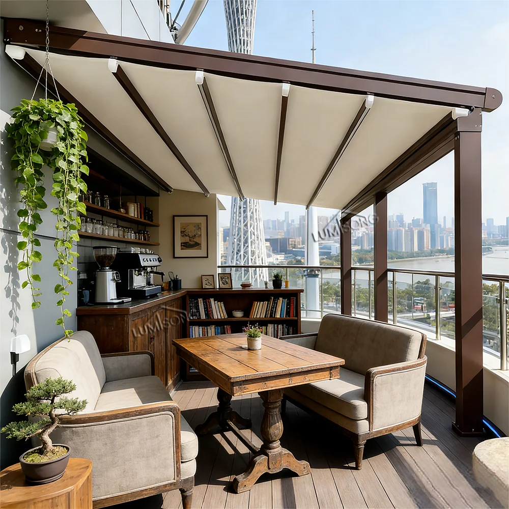Premium Electric Folding Arm Retractable Awning Heavy-Duty Aluminum Frame PVC Remote Control Sun Sensor Waterproof Wall-Mounted
Premium Electric Folding Arm Retractable Awning Heavy-Duty Aluminum Frame PVC Remote Control Sun Sensor Waterproof Wall-Mounted