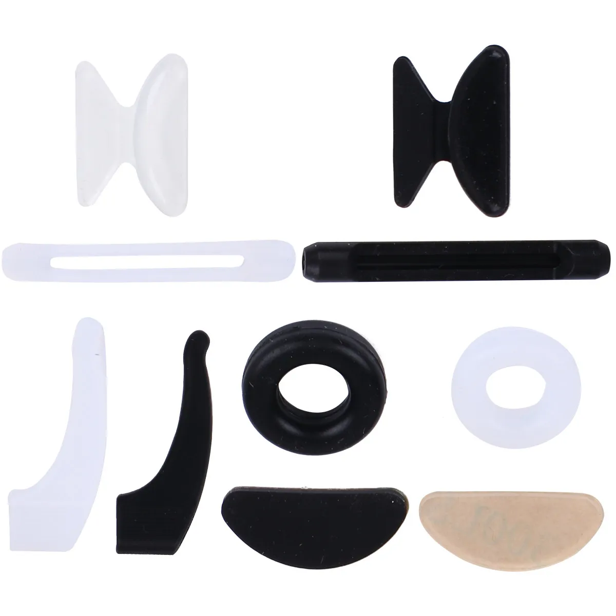 48Pairs Eyeglasses Repair Kit Nose Pads Nose Grips Glasses Retainers Anti-Slip Hook Grip Holder Suitable for Glasses Repair
48Pairs Eyeglasses Repair Kit Nose Pads Nose Grips Glasses Retainers Anti-Slip Hook Grip Holder Suitable for Glasses Repair