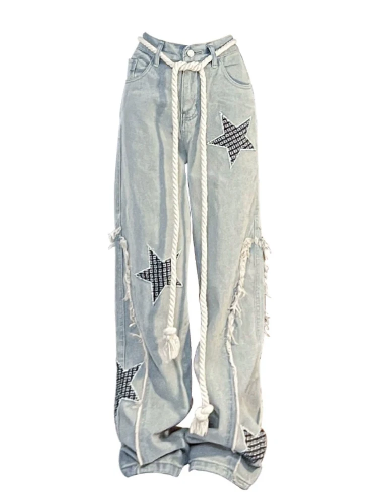 Women Japanese Vintage Y2k Streetwear Denim Pants Grunge Star Cyber Jeans Long Trousers Harajuku Fashion Trashy Y2k Streetwear
Women Japanese Vintage Y2k Streetwear Denim Pants Grunge Star Cyber Jeans Long Trousers Harajuku Fashion Trashy Y2k Streetwear
