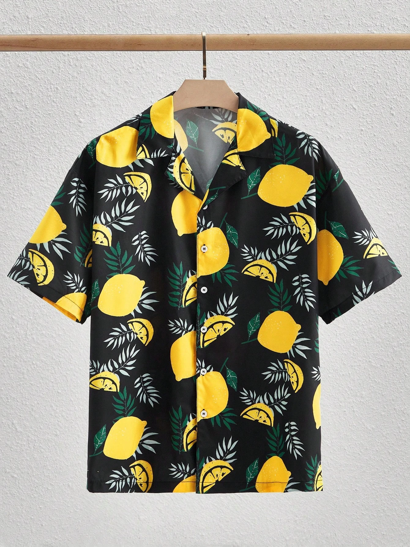 Men's Casual Woven Lemon Print Camp Collar Short Sleeve Shirt Oversized Shirt Men's Clothing Hawaiian Travel Check Shirt Tee Top
Men's Casual Woven Lemon Print Camp Collar Short Sleeve Shirt Oversized Shirt Men's Clothing Hawaiian Travel Check Shirt Tee Top