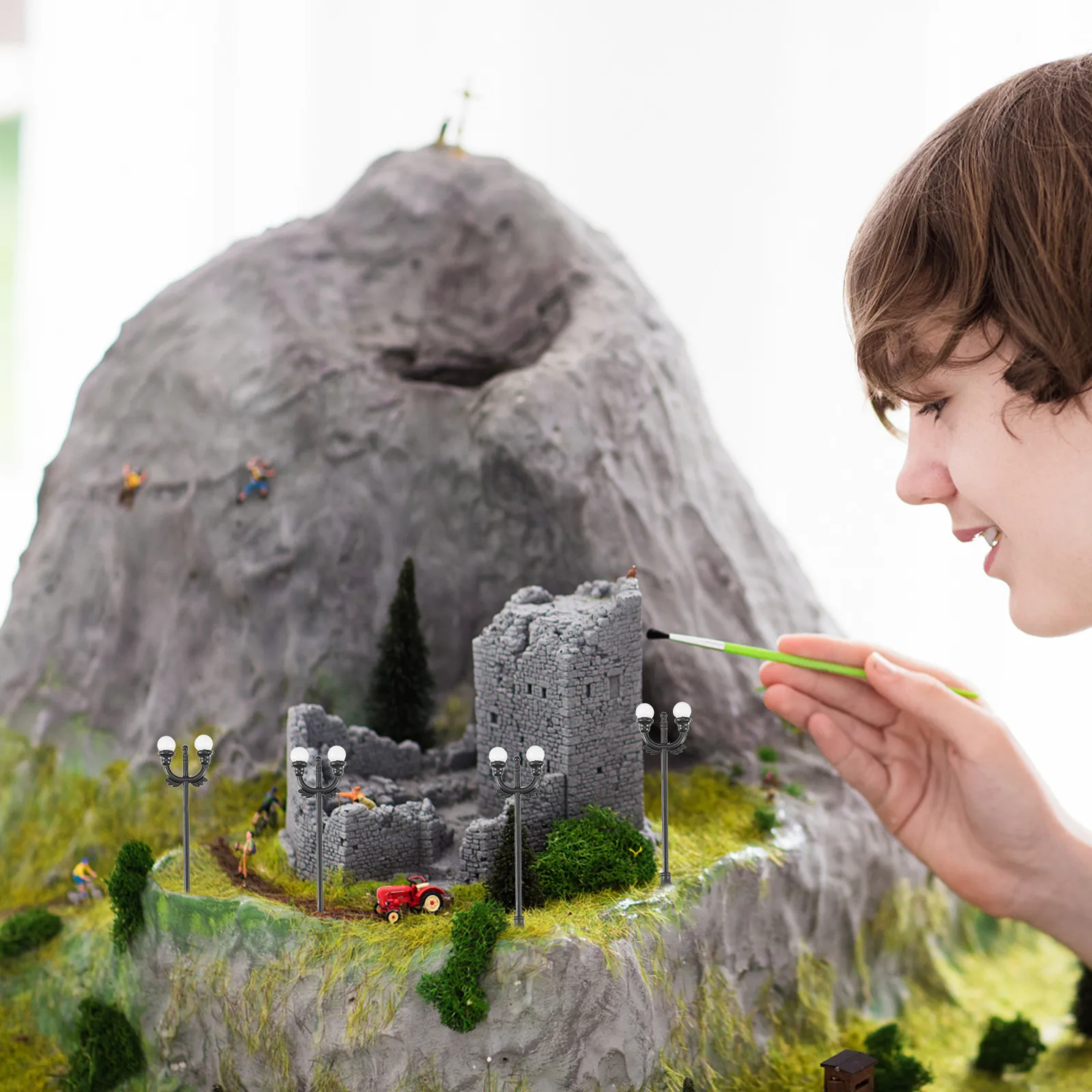 Набор из 3 изысканных пластиковых мини-фонарей для песочницы, DIY-проектов, уличных фонарей, ретро-декоративных светильников
Набор из 3 изысканных пластиковых мини-фонарей для песочницы, DIY-проектов, уличных фонарей, ретро-декоративных светильников