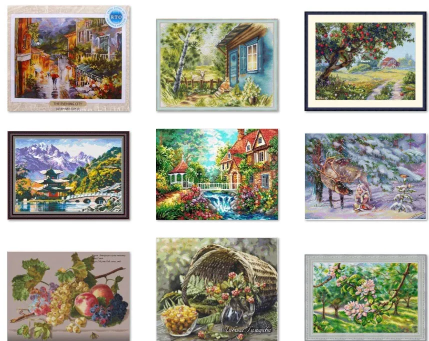 Top Quality Lovely 26-Rural scenery 50-40 Counted Cross Stitch Kit Cross Stitch Set Cotton Embroidery Kits
Top Quality Lovely 26-Rural scenery 50-40 Counted Cross Stitch Kit Cross Stitch Set Cotton Embroidery Kits