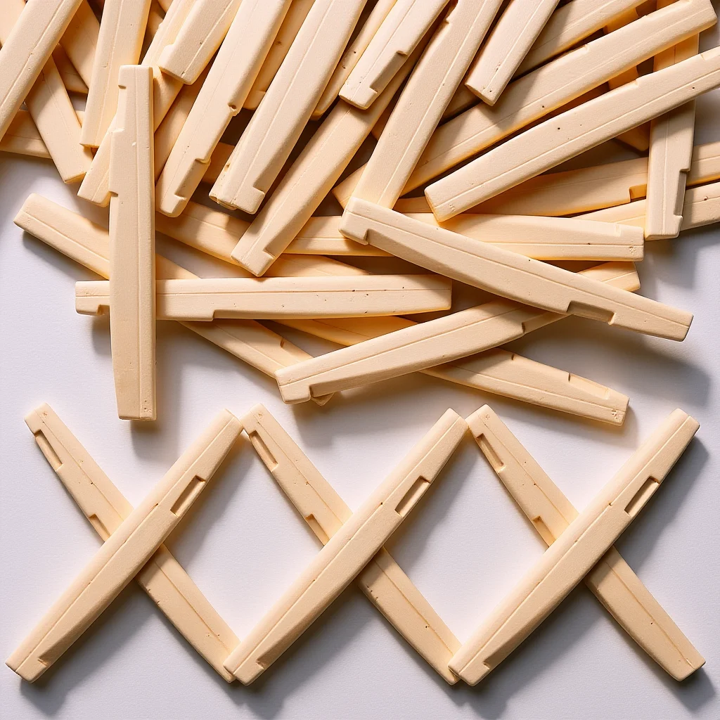 100pcs Guitar String Nuts Plastic Bridge Saddle Replacement For Electric Bass Guitar Accessory Tone Upgrade Durable
100pcs Guitar String Nuts Plastic Bridge Saddle Replacement For Electric Bass Guitar Accessory Tone Upgrade Durable