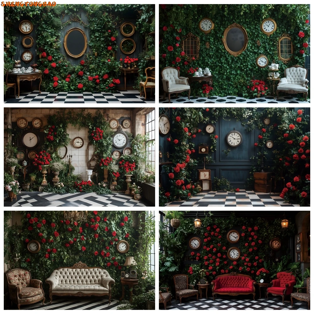 Wonderland Green Leaf Red Rose Backdrop Photography Fantasy Fairy Tale Girls Birthday Party Decoration Background Photo Studio
Wonderland Green Leaf Red Rose Backdrop Photography Fantasy Fairy Tale Girls Birthday Party Decoration Background Photo Studio