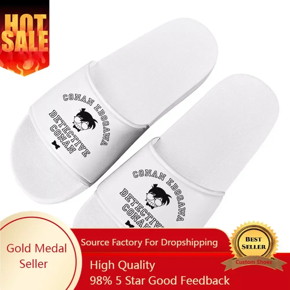 Case Closed Fashion Slippers Home Customized Water Shoes Men Women Teenager Bathroom Beach Pool Sandals That Can Be Worn Outside
Case Closed Fashion Slippers Home Customized Water Shoes Men Women Teenager Bathroom Beach Pool Sandals That Can Be Worn Outside