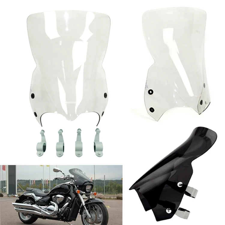 Hot Sale Sports Bike Tall Touring 10" Motorcycle Windscreen Windshield for Suzuki Boulevard M109R M50 M90 M800 M1500 2006-2019
Hot Sale Sports Bike Tall Touring 10" Motorcycle Windscreen Windshield for Suzuki Boulevard M109R M50 M90 M800 M1500 2006-2019