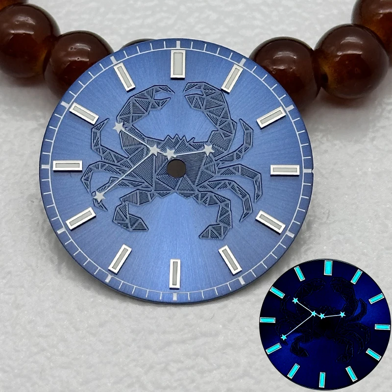 28.5mm Watch Dial NH35 Green luminous Watch Dial Fit for NH35 NH36 4R35 4R36 7S26 Movement Mechanical Watch Dial Replace Parts
28.5mm Watch Dial NH35 Green luminous Watch Dial Fit for NH35 NH36 4R35 4R36 7S26 Movement Mechanical Watch Dial Replace Parts