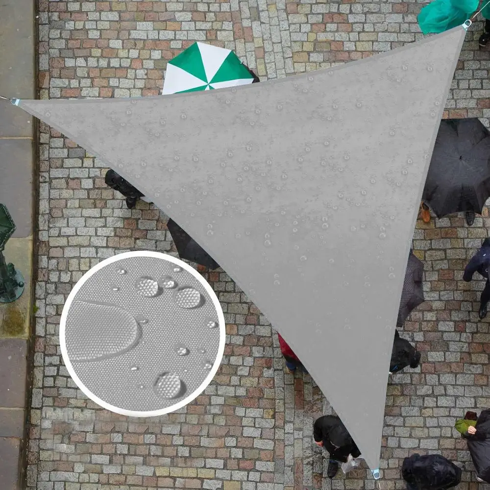 Custom 9' x 17' x 19.2' Grey Waterproof UV Sun Shade Sail for Patio, Garden, Carport (Customizable)
Custom 9' x 17' x 19.2' Grey Waterproof UV Sun Shade Sail for Patio, Garden, Carport (Customizable)