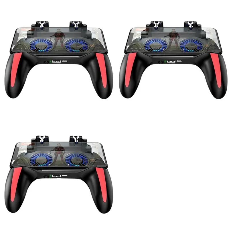 YSS-3X Double Fan Cooling Mobile Phone Gamepad Controller Suitable For Pubg Games And Movies
YSS-3X Double Fan Cooling Mobile Phone Gamepad Controller Suitable For Pubg Games And Movies