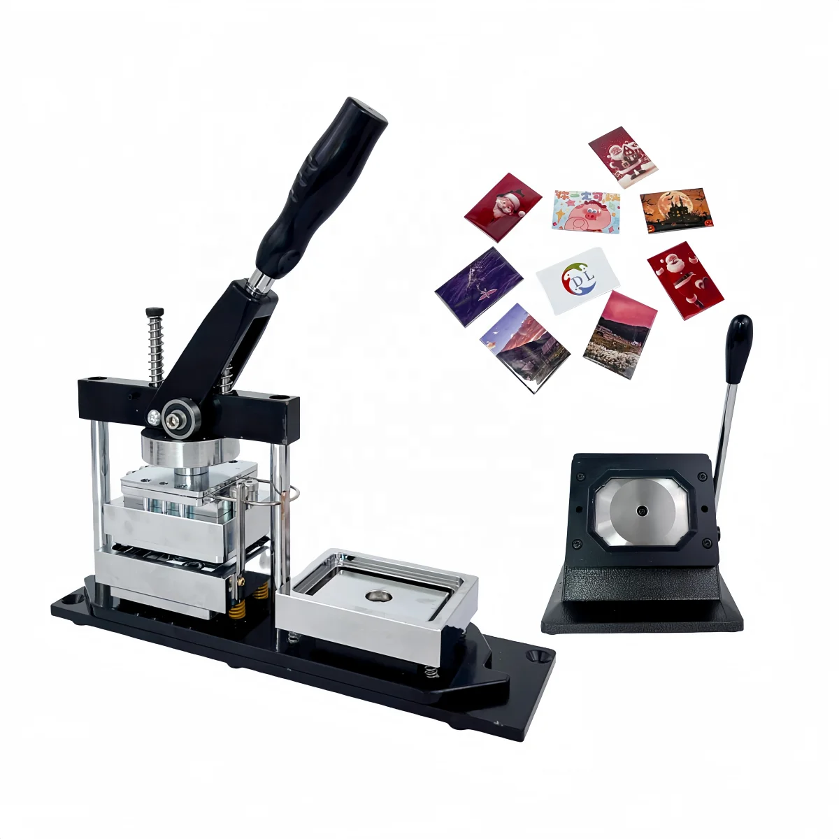 High-Quality 80*53mm Metal Fridge Magnet Button Badge Making Kit With 1000pcs Components And New Paper Cutter
High-Quality 80*53mm Metal Fridge Magnet Button Badge Making Kit With 1000pcs Components And New Paper Cutter
