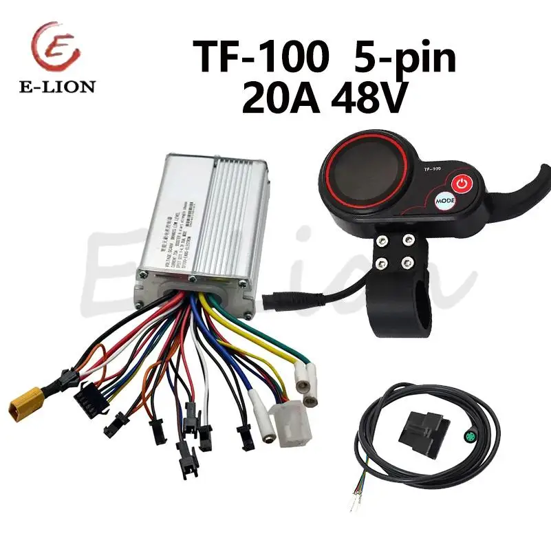 TF-100 Electric Scooter LCD Instrument Bicycle Accelerator Controller Power Switch Throttle Handlebar Refitting Accessories 5Pin
TF-100 Electric Scooter LCD Instrument Bicycle Accelerator Controller Power Switch Throttle Handlebar Refitting Accessories 5Pin